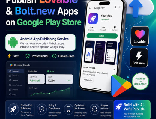 Publish Lovable & Bolt.new Apps on Google Play Store